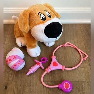 Little Tikes Make Me Better Mitts Plush Interactive Pet Dog with Lights & Sounds